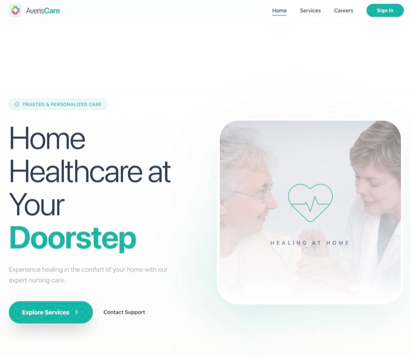 Averis Care – Website
